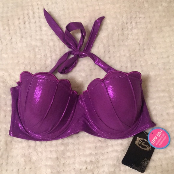 purple shell bikini top